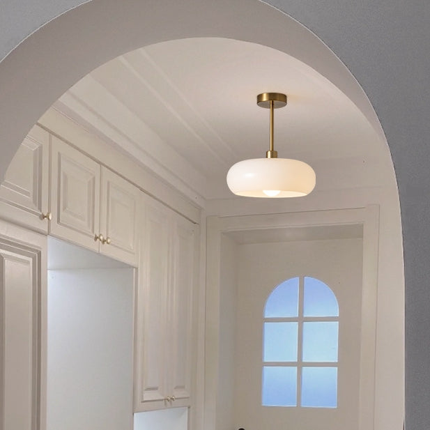 Round Flush Mount Ceiling Light