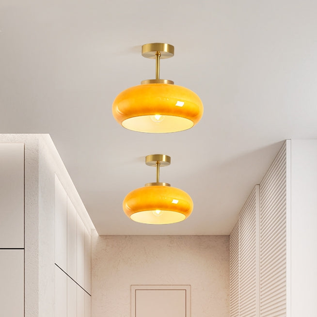 Round Flush Mount Ceiling Light