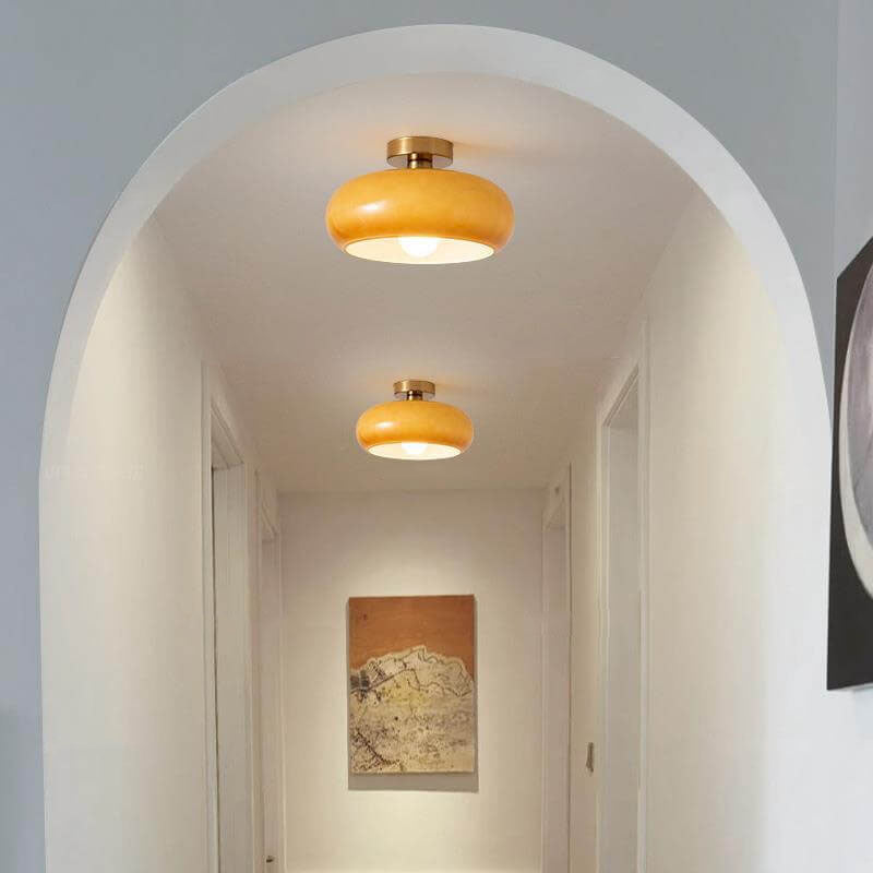 Round Flush Mount Ceiling Light