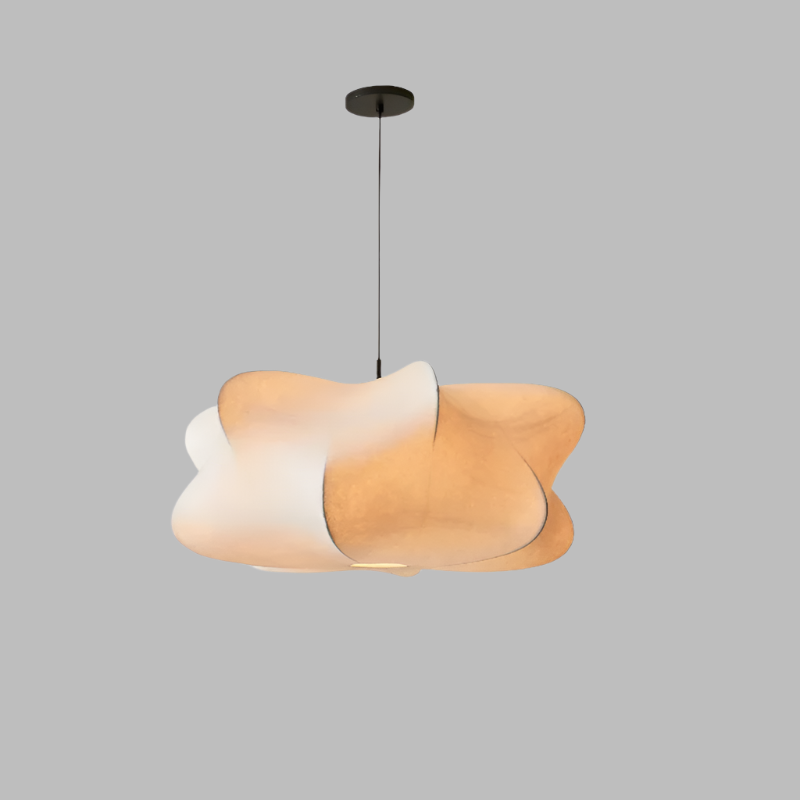 Silk Pendant Light Minimalist Ceiling Light Flush Mount