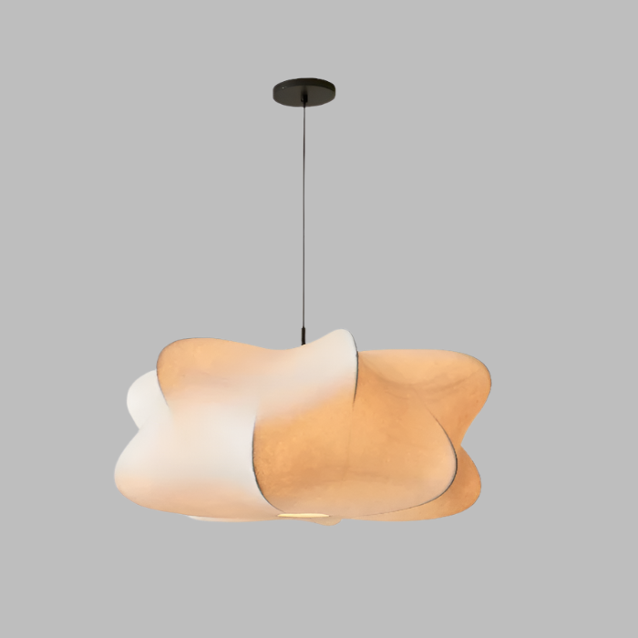 Silk Pendant Light Minimalist Ceiling Light Flush Mount