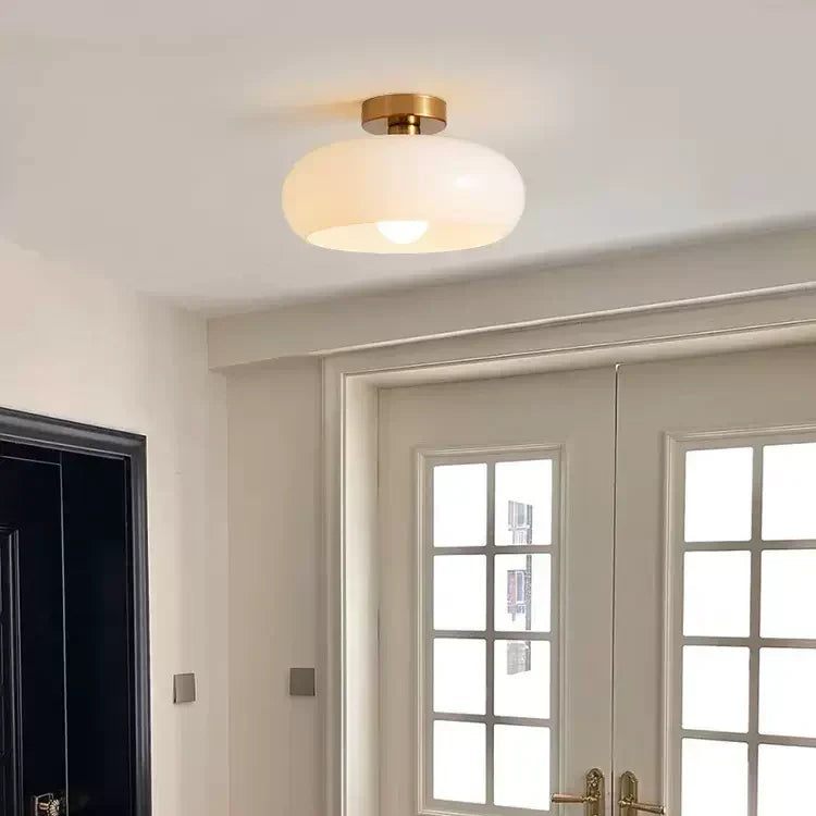 Round Flush Mount Ceiling Light