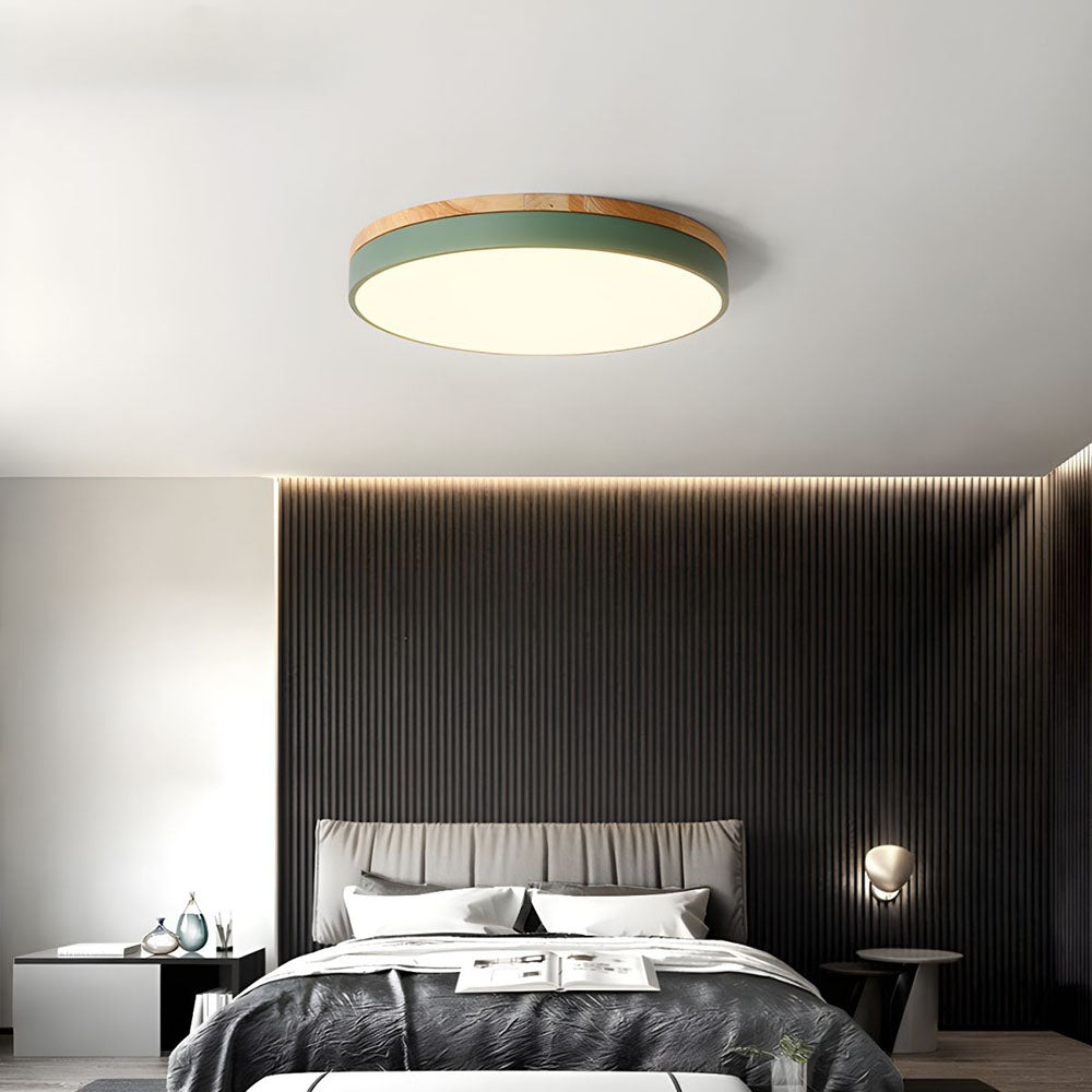 Flush Mount Circular LED Ceiling Light Fixture
