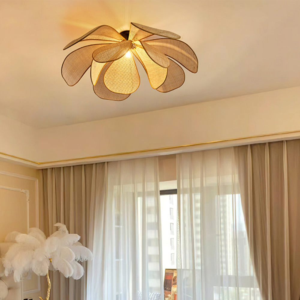 Boho Flush Mount Ceiling Light Fixture LED