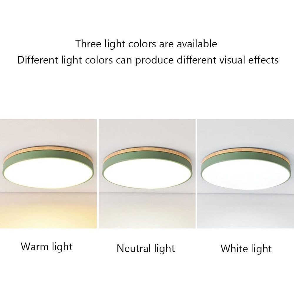 Flush Mount Circular LED Ceiling Light Fixture