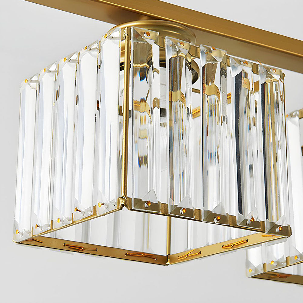 Linear Pendant Light Fixture LED Ceiling Light