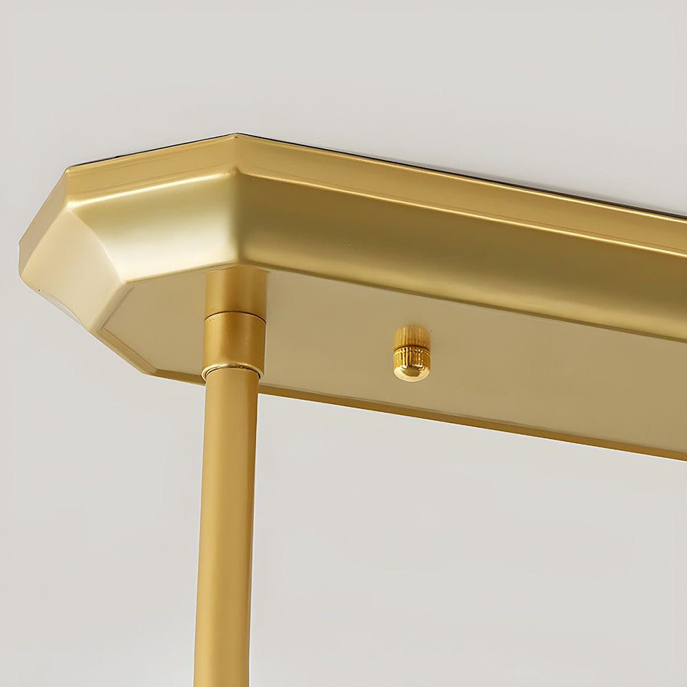 Linear Pendant Light Fixture LED Ceiling Light