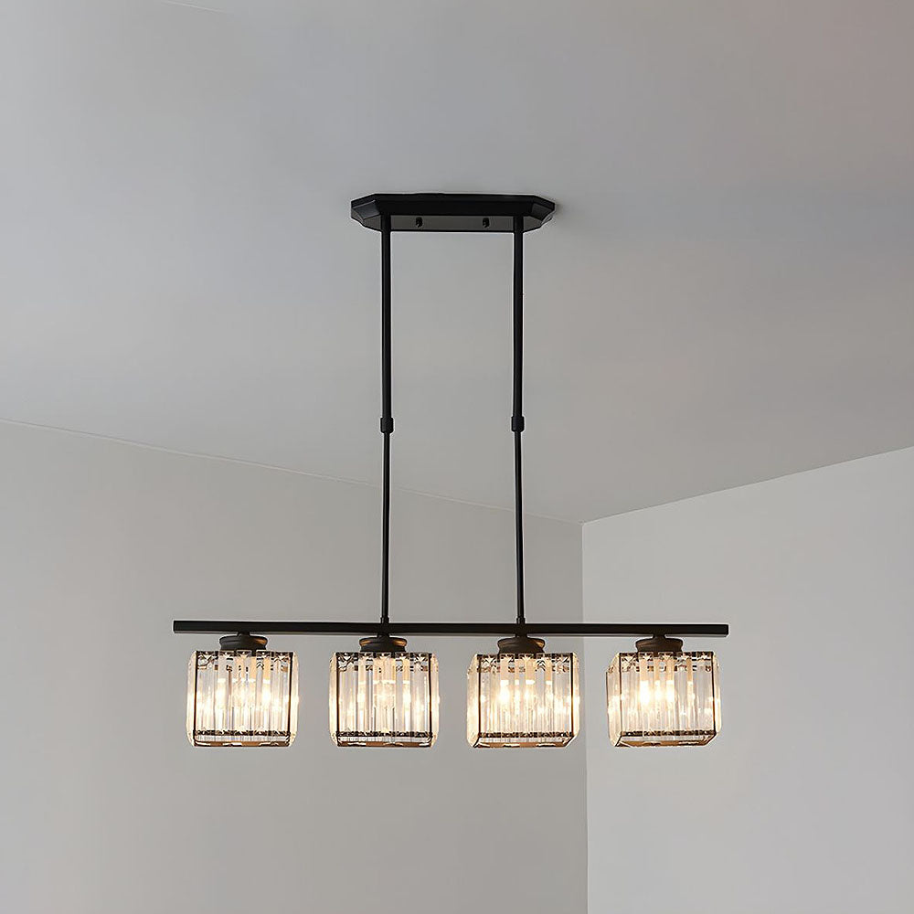 Linear Pendant Light Fixture LED Ceiling Light