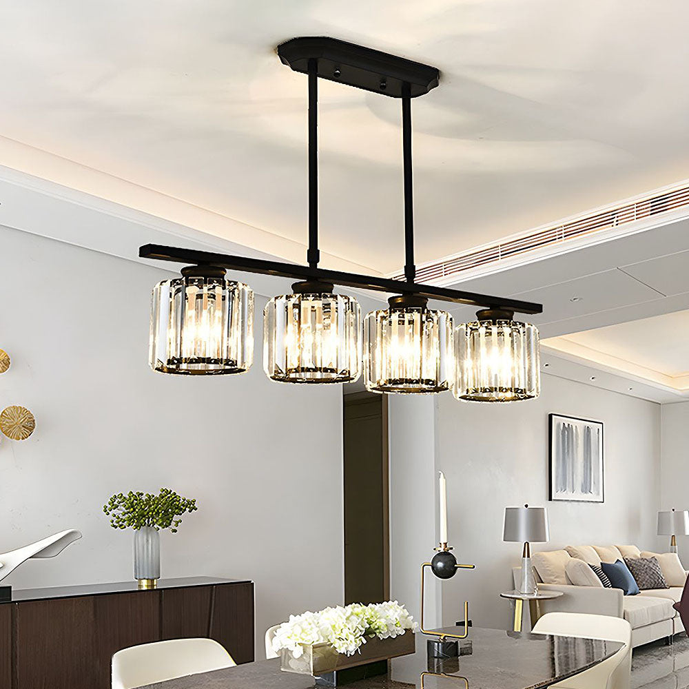 Linear Pendant Light Fixture LED Ceiling Light