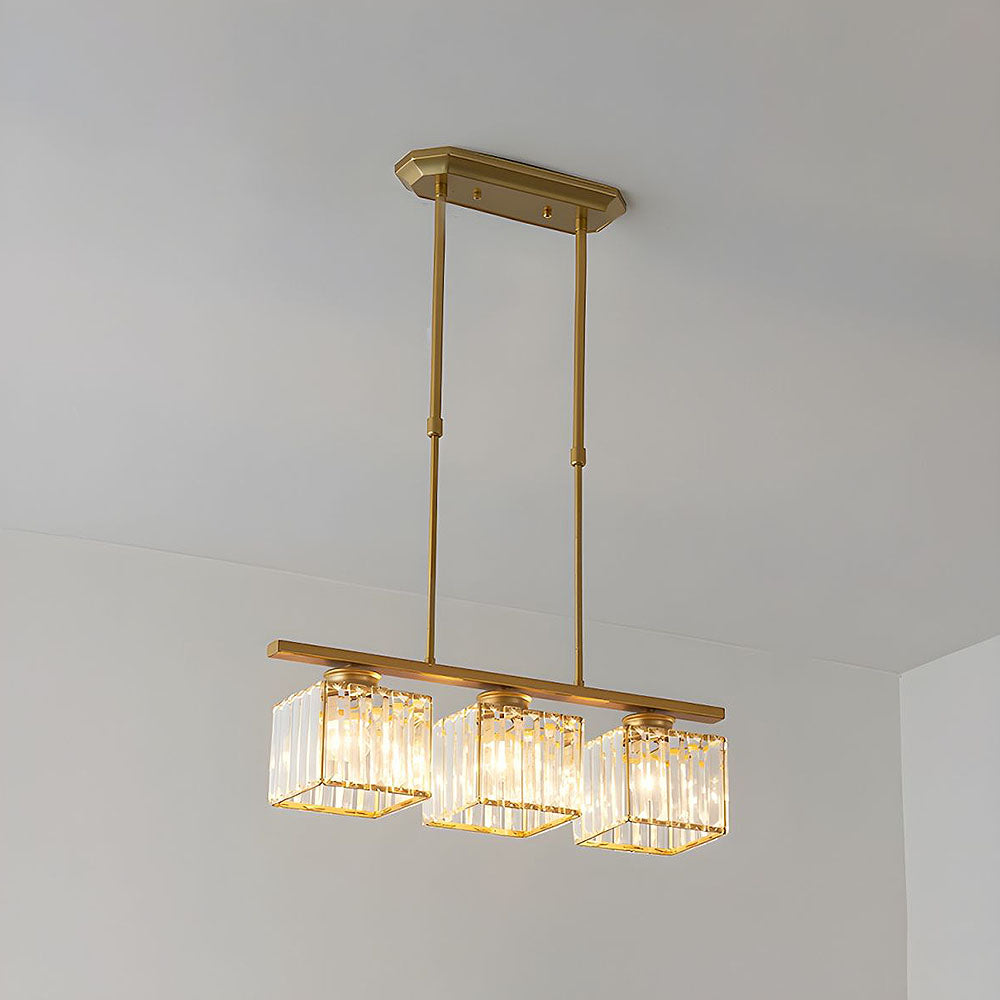 Linear Pendant Light Fixture LED Ceiling Light