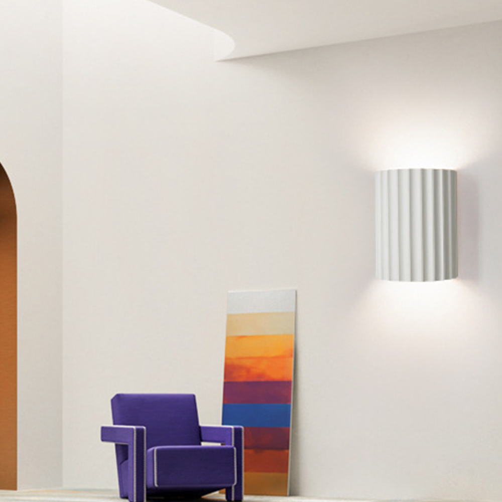Semi-Circle LED Wall Light Fixture