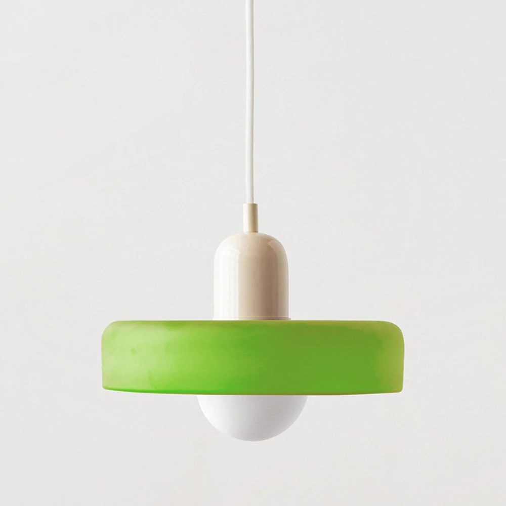 Adjustable Glass Pendant Light Suspension Fixture
