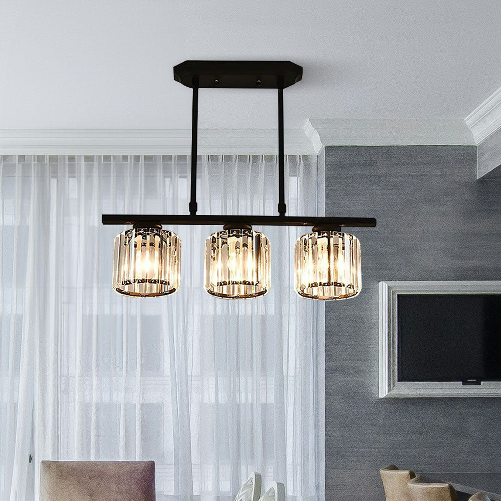 Linear Pendant Light Fixture LED Ceiling Light