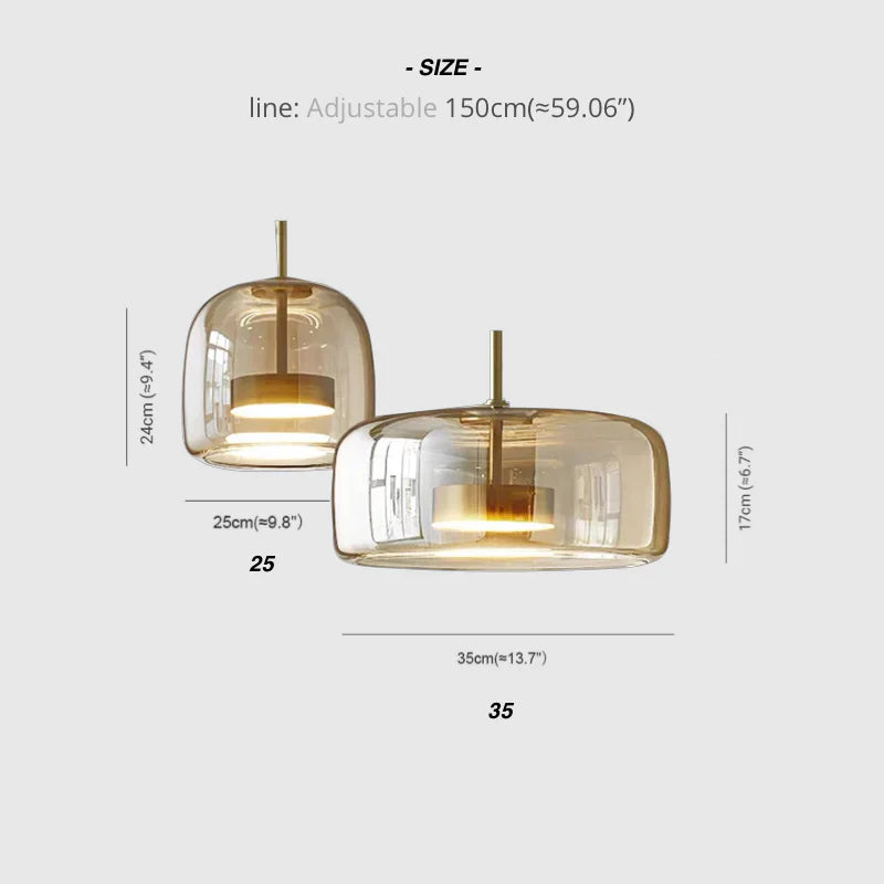 Circular LED Ceiling Light Pendant Lamp
