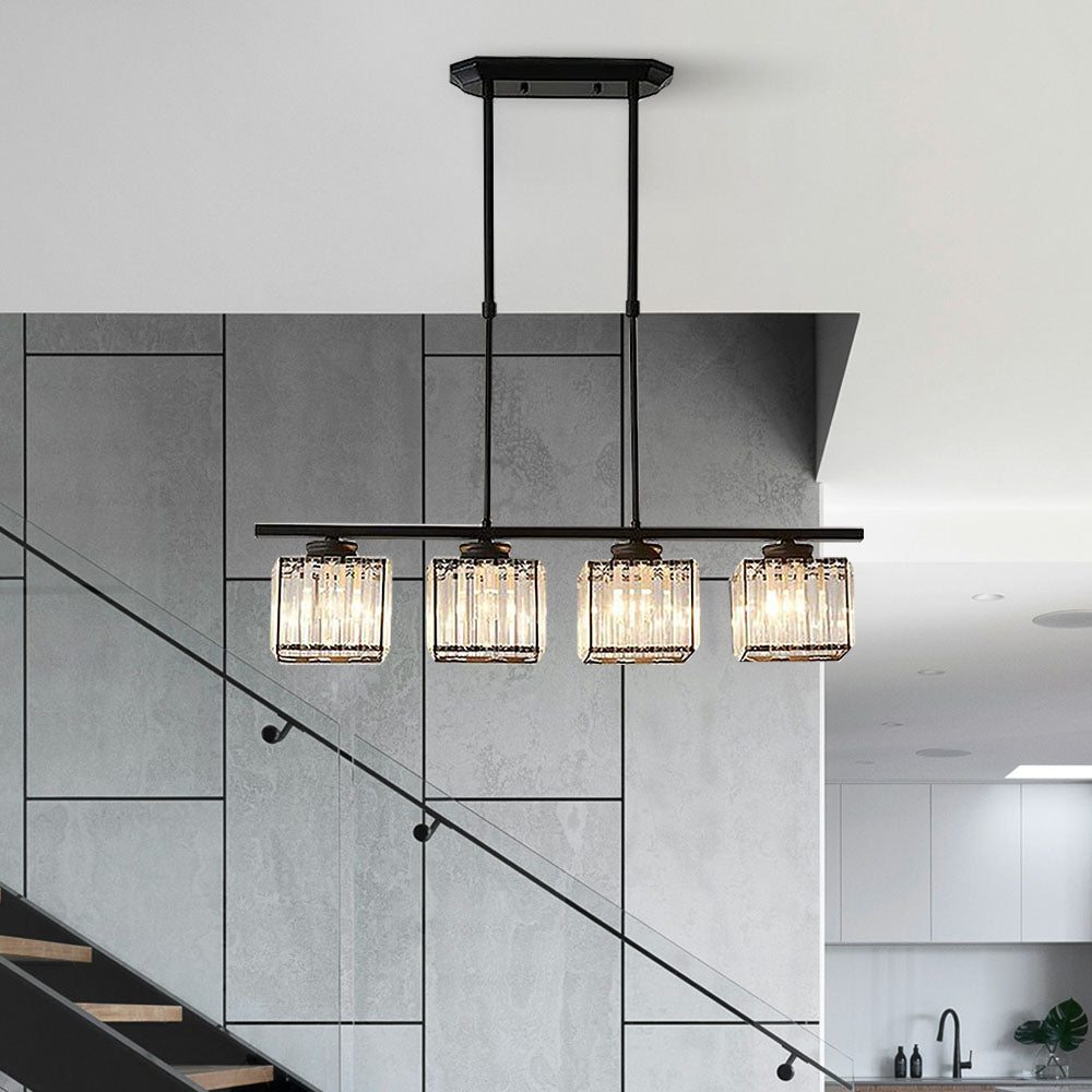 Linear Pendant Light Fixture LED Ceiling Light