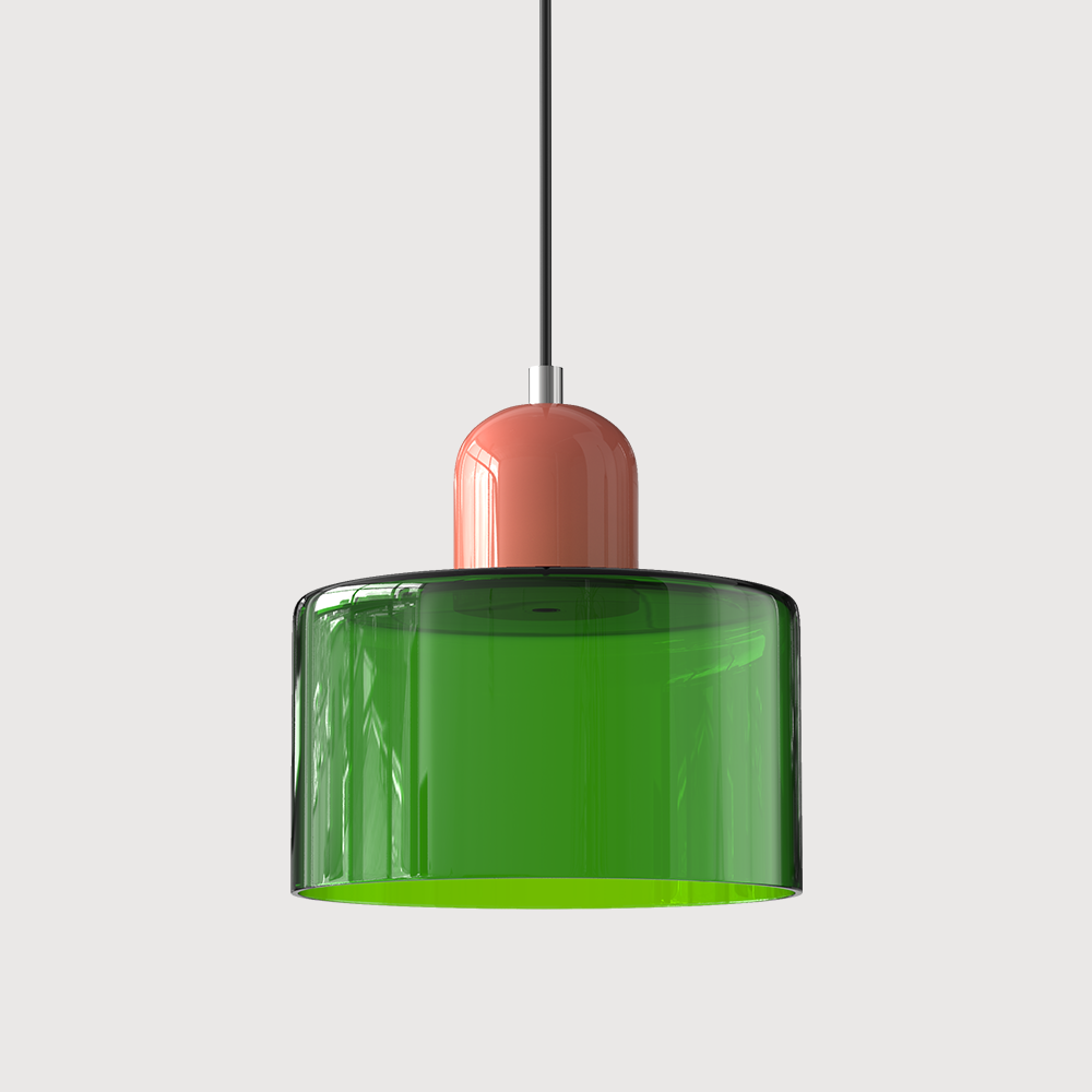 Glass Pendant Light Fixture for Kitchen and Home Decor Lighting