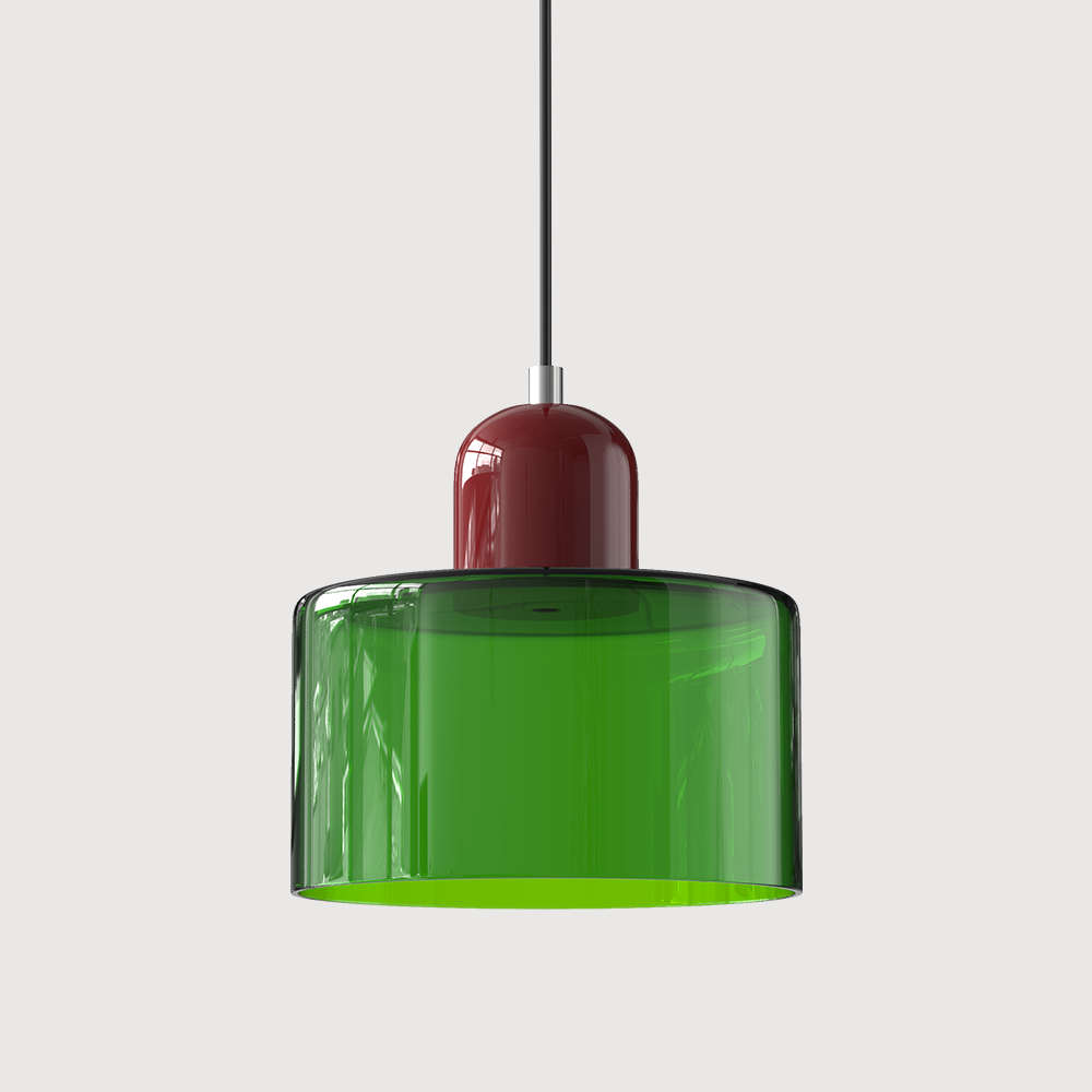 Glass Pendant Light Fixture for Kitchen and Home Decor Lighting