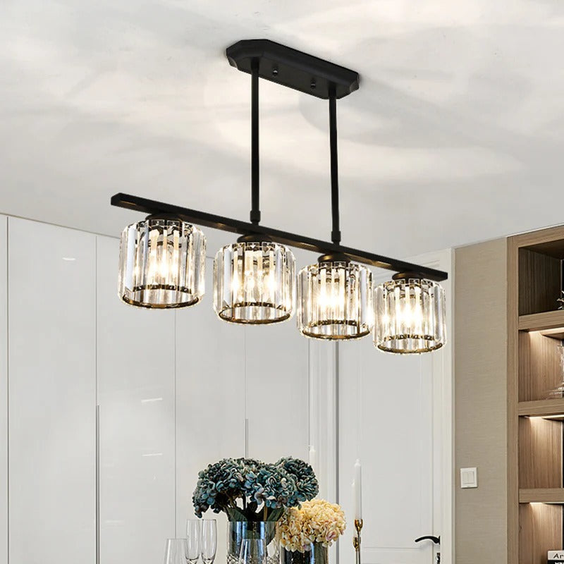 Linear Pendant Light Fixture LED Ceiling Light