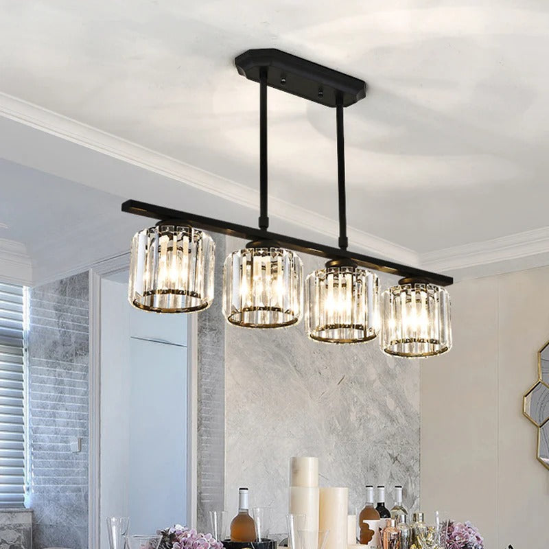 Linear Pendant Light Fixture LED Ceiling Light