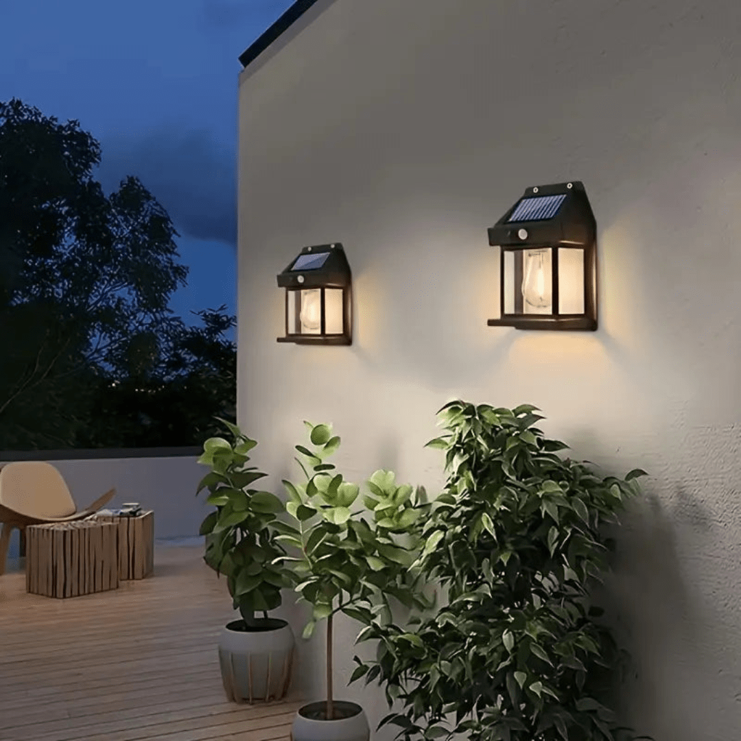Solar Motion Detection Garden Lights Waterproof