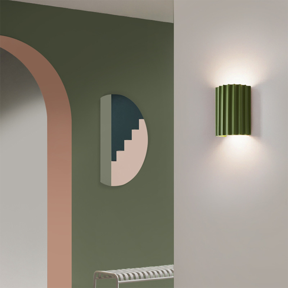 Semi-Circle LED Wall Light Fixture