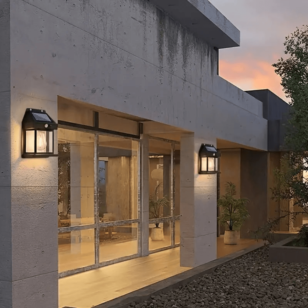 Solar Motion Detection Garden Lights Waterproof