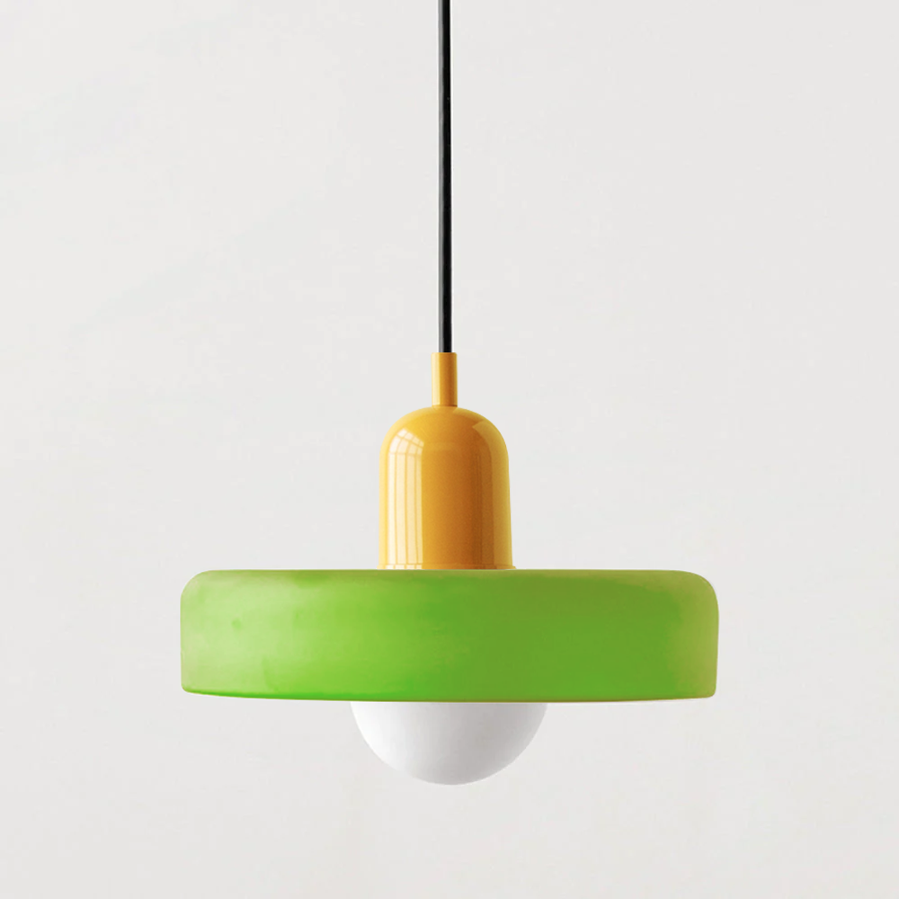 Adjustable Glass Pendant Light Suspension Fixture