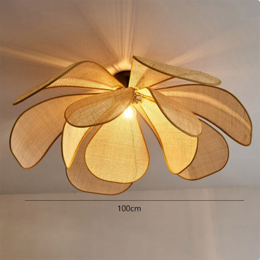 Boho Flush Mount Ceiling Light Fixture LED