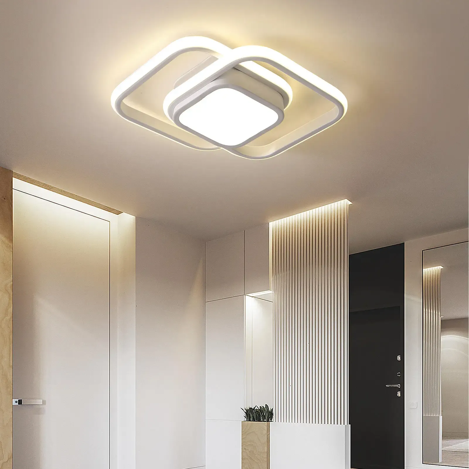 Flush Mount Circular LED Ceiling Light