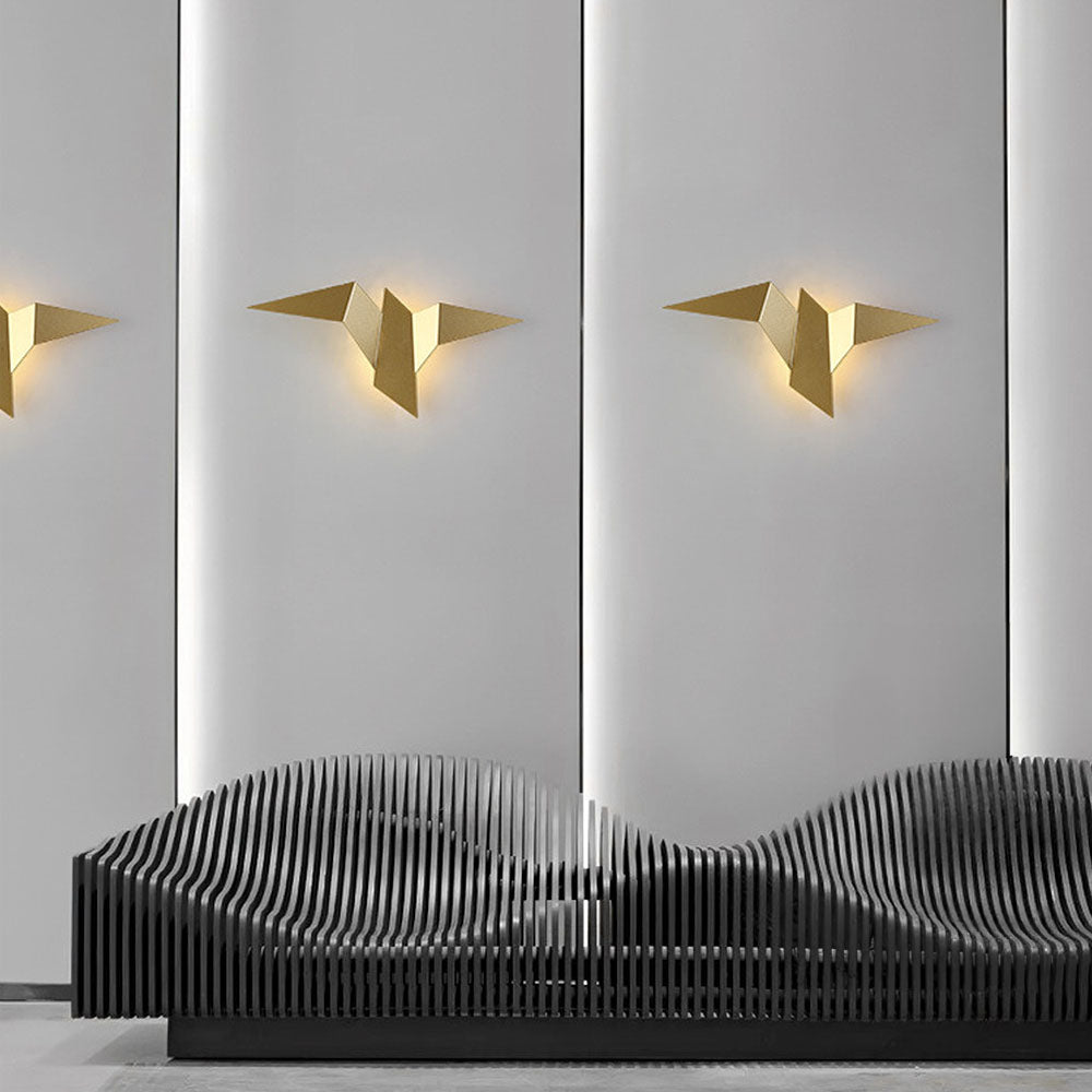 Bird Wall Lamp Accent Light Iron Fixture
