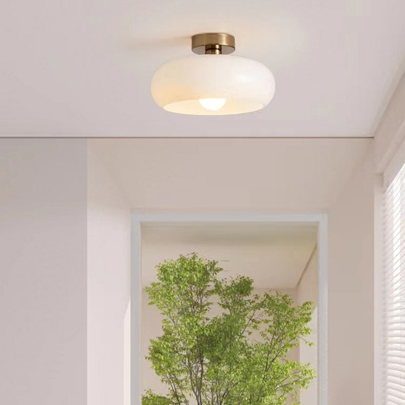 Round Flush Mount Ceiling Light