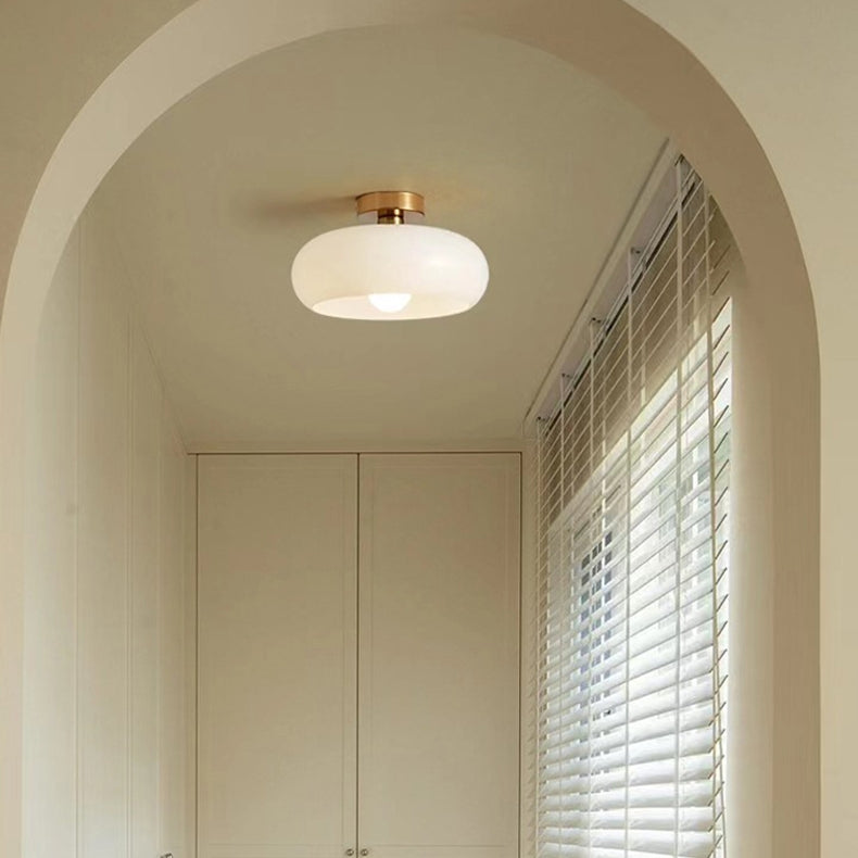 Round Flush Mount Ceiling Light
