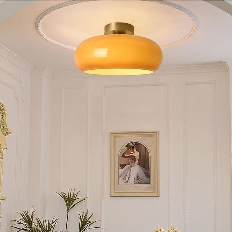 Round Flush Mount Ceiling Light