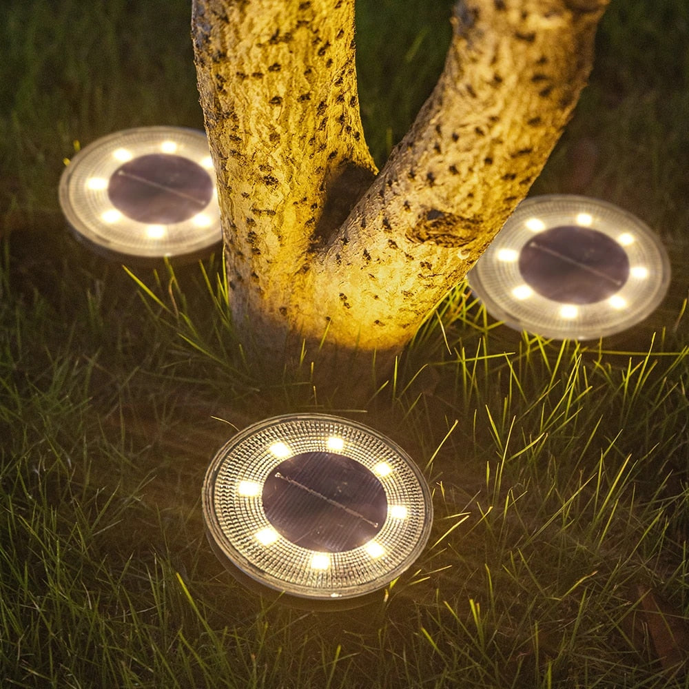 Solar LED Garden Lights Waterproof Outdoor