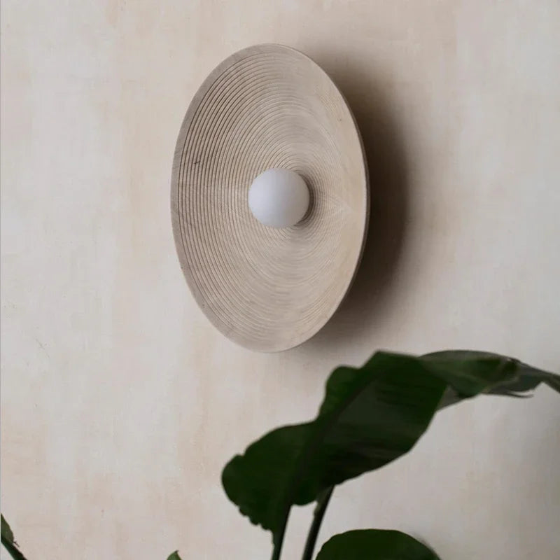 LED Flush Mount Wall Light Minimalist Design Lamp