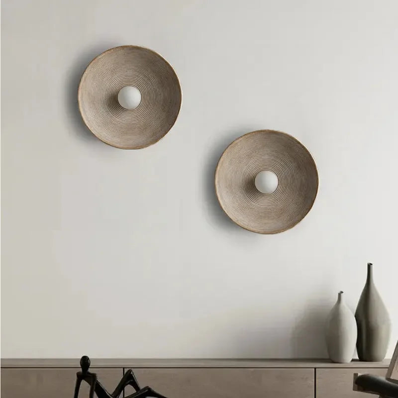 LED Flush Mount Wall Light Minimalist Design Lamp
