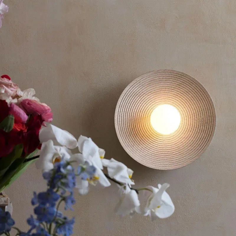 LED Flush Mount Wall Light Minimalist Design Lamp