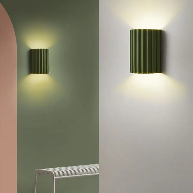 Semi-Circle LED Wall Light Fixture