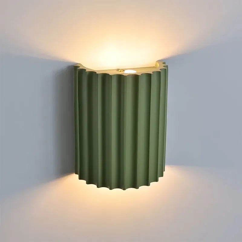 Semi-Circle LED Wall Light Fixture