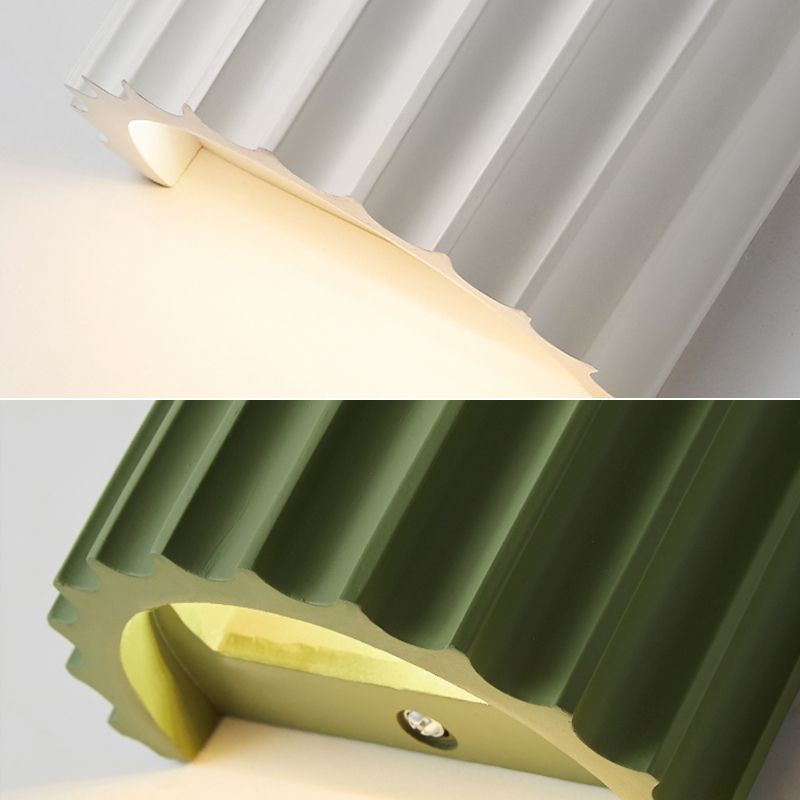 Semi-Circle LED Wall Light Fixture