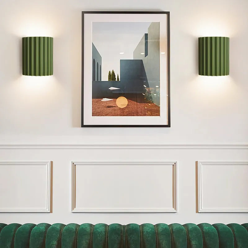 Semi-Circle LED Wall Light Fixture