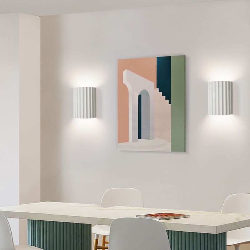 Semi-Circle LED Wall Light Fixture