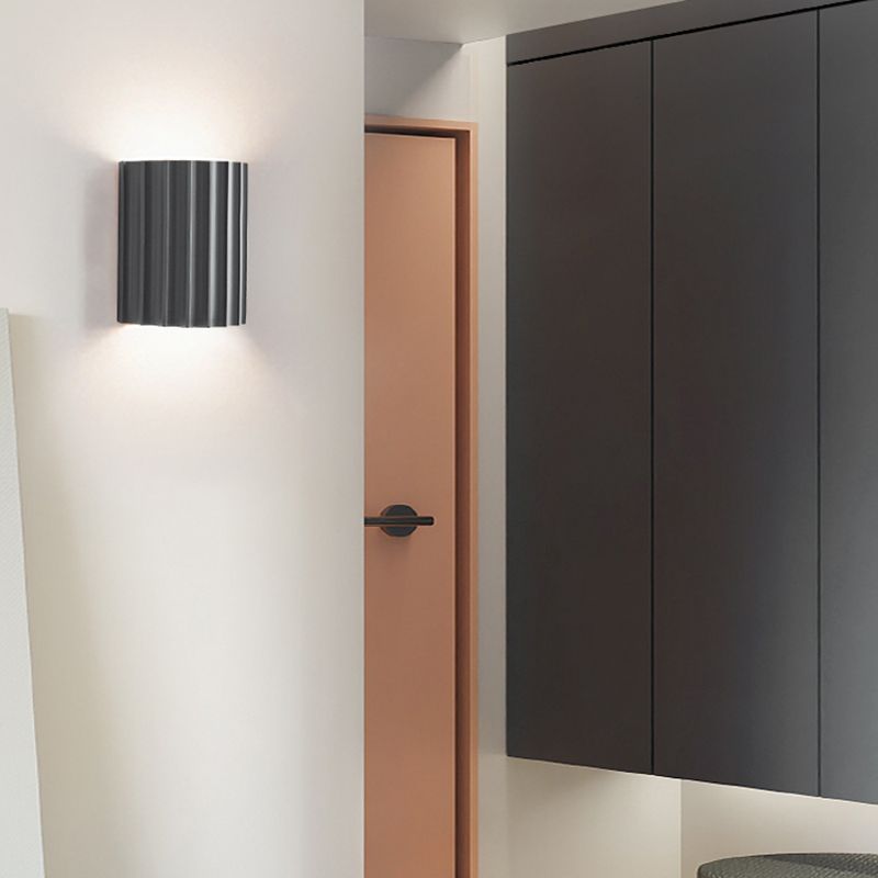 Semi-Circle LED Wall Light Fixture