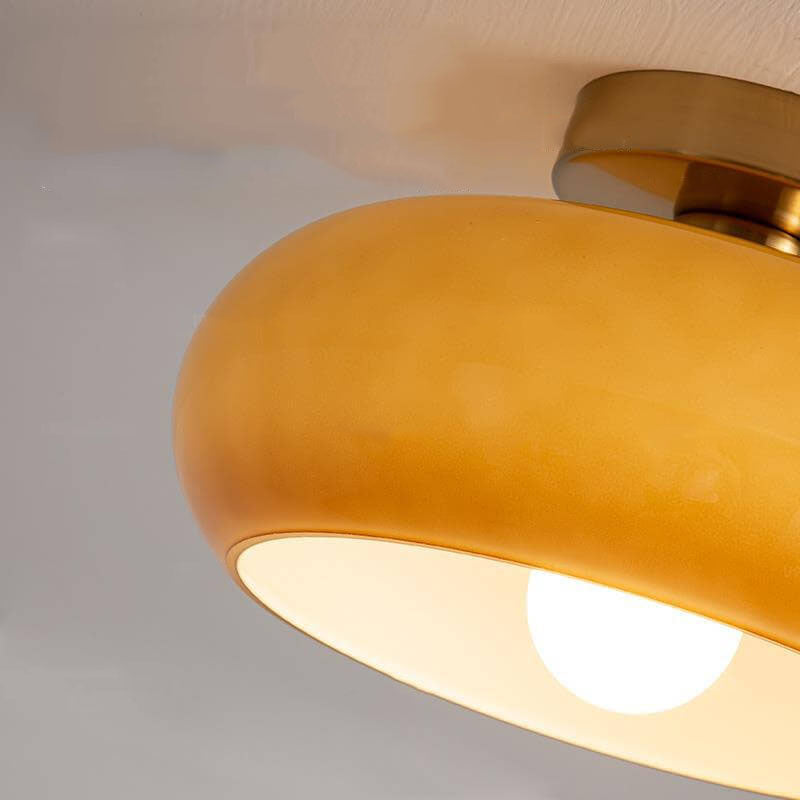 Round Flush Mount Ceiling Light