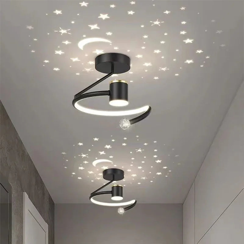 LED Flush Mount Ceiling Light Chandelier Starry Sky for Kids Rooms
