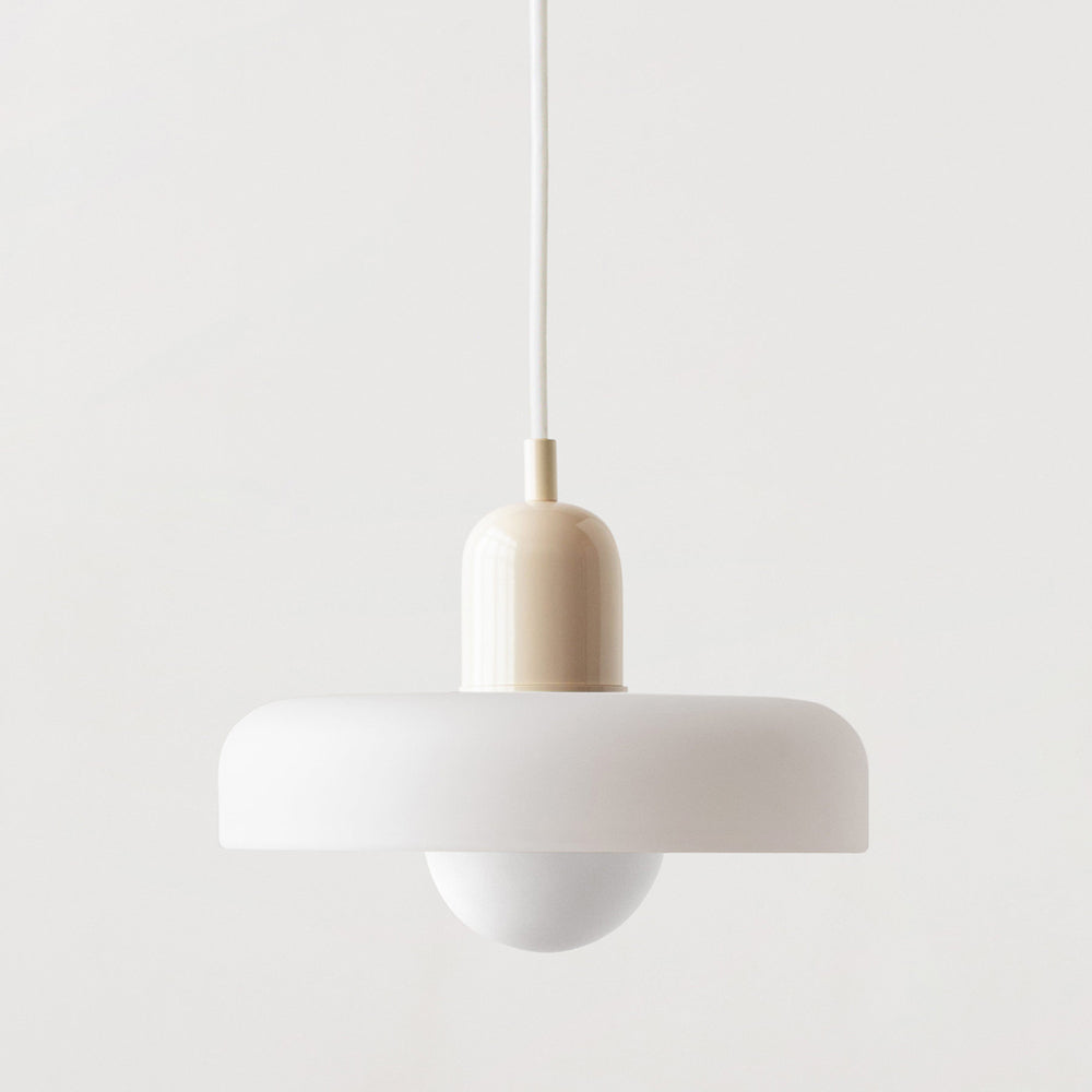 Adjustable Glass Pendant Light Suspension Fixture