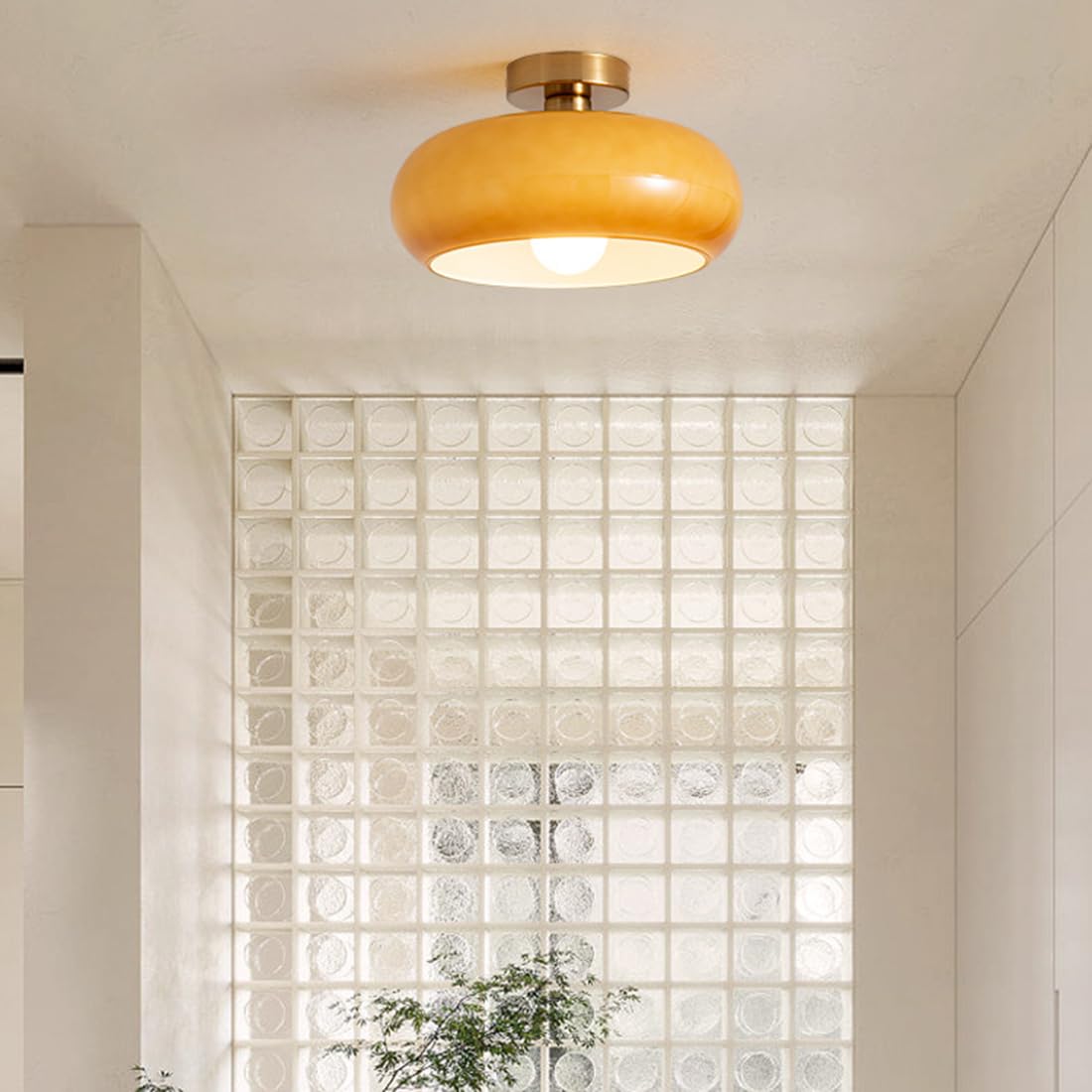 Round Flush Mount Ceiling Light