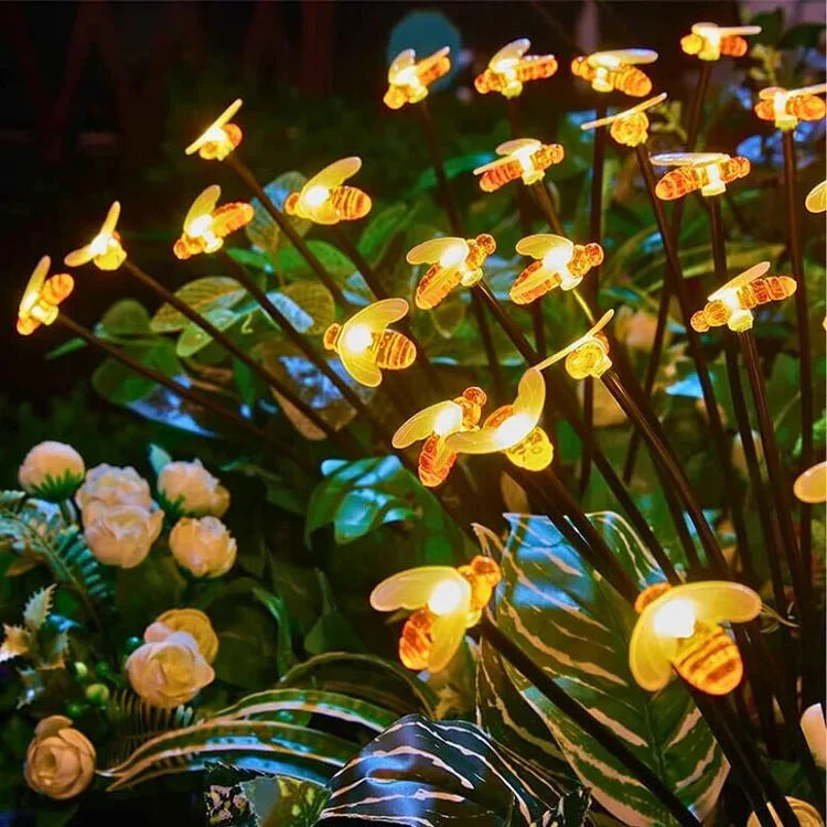 Solar LED Butterfly Decor
