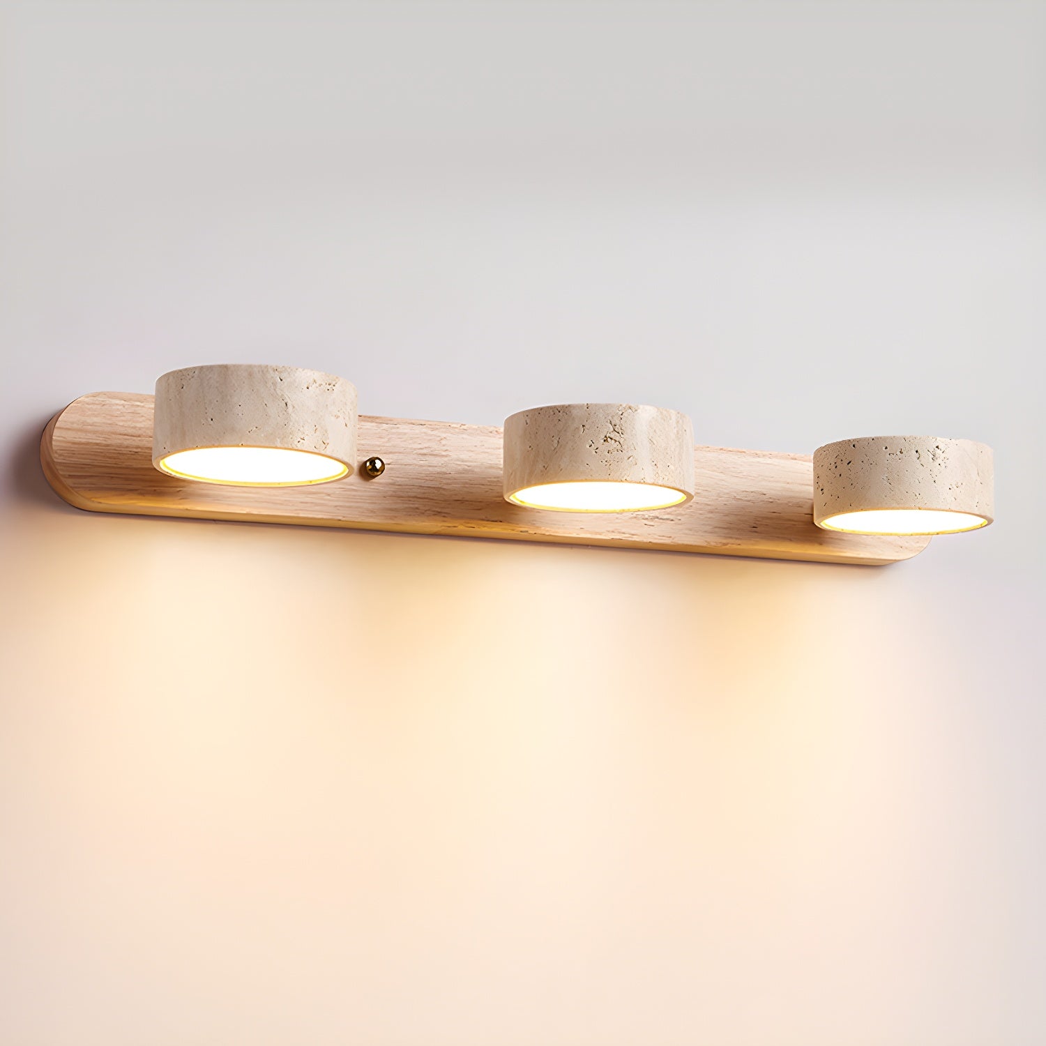 Dual-Light LED Wall Sconce Fixture