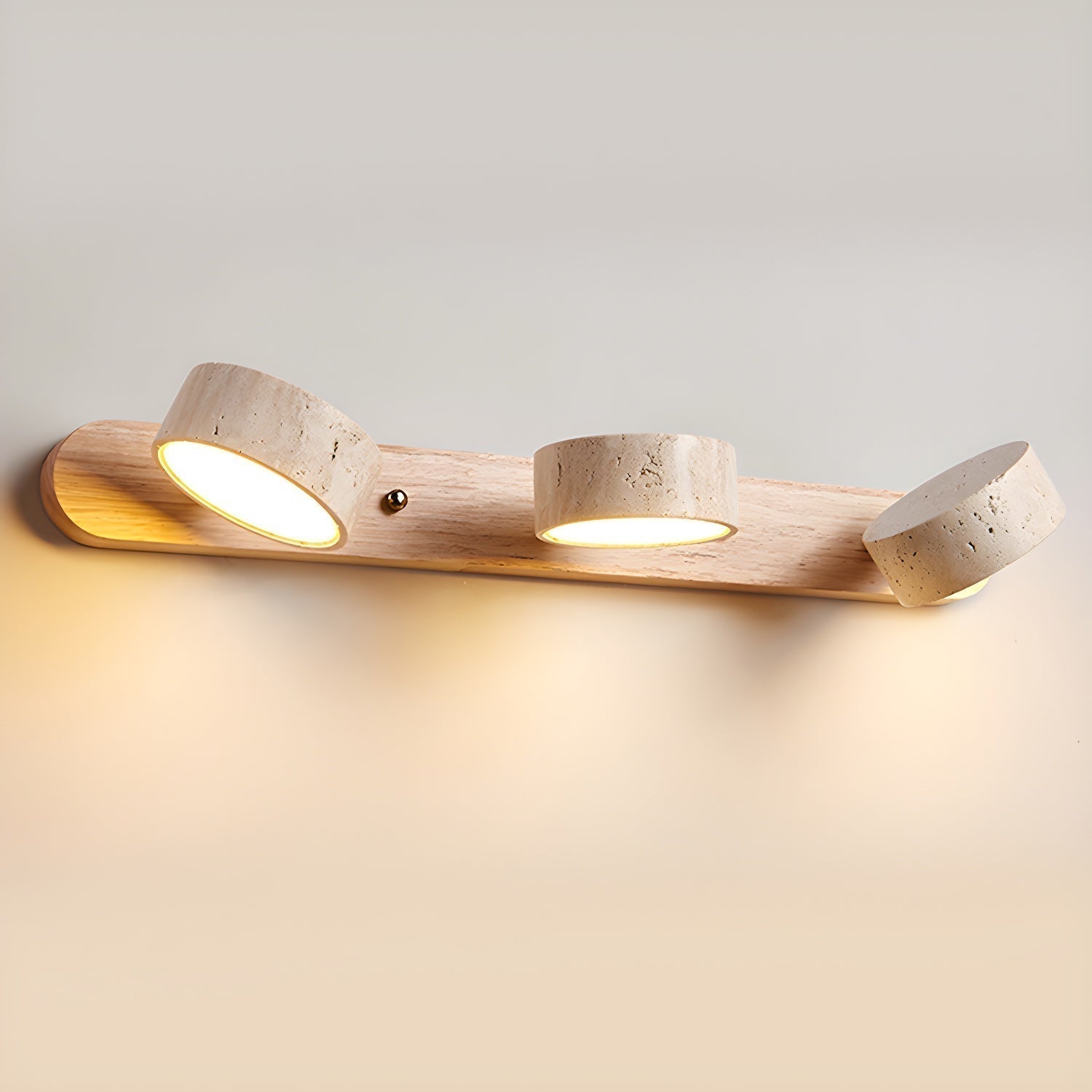 Dual-Light LED Wall Sconce Fixture